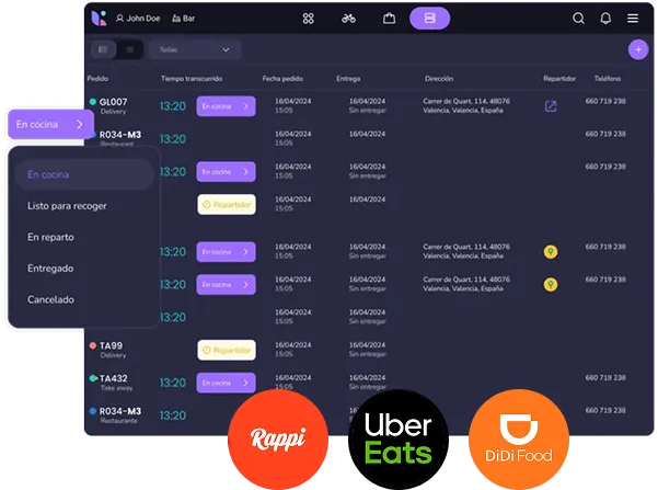 Software para reservas de restaurantes de Last.app