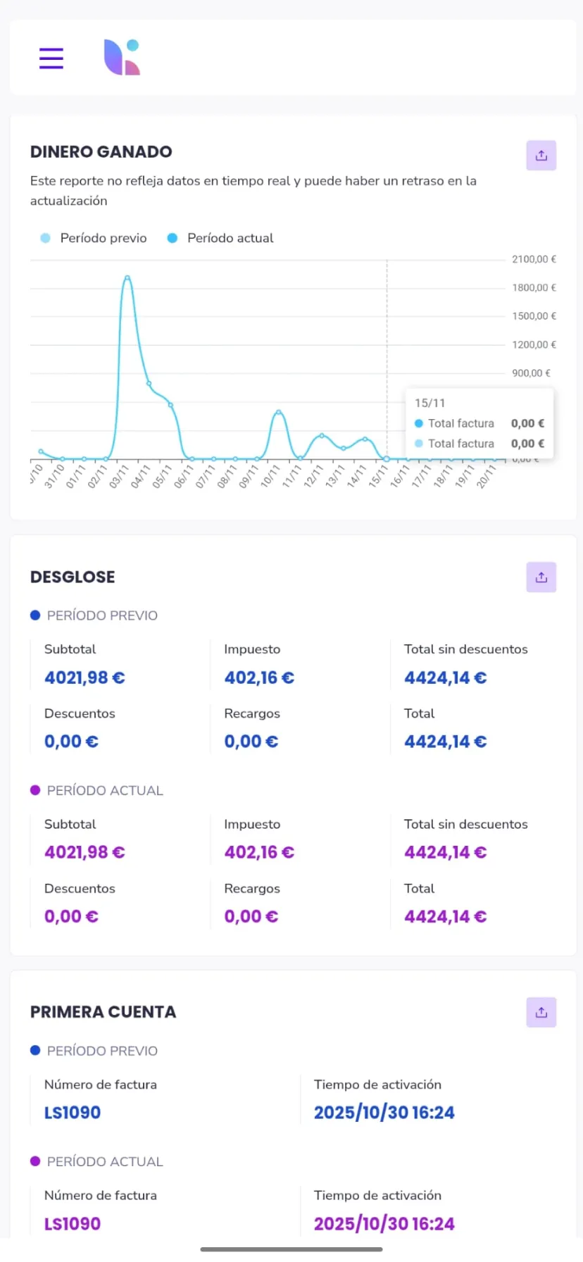 Aalto mobile app UI of home front door, confetti and the word Congratulations at the top and the home name below with the label of sold