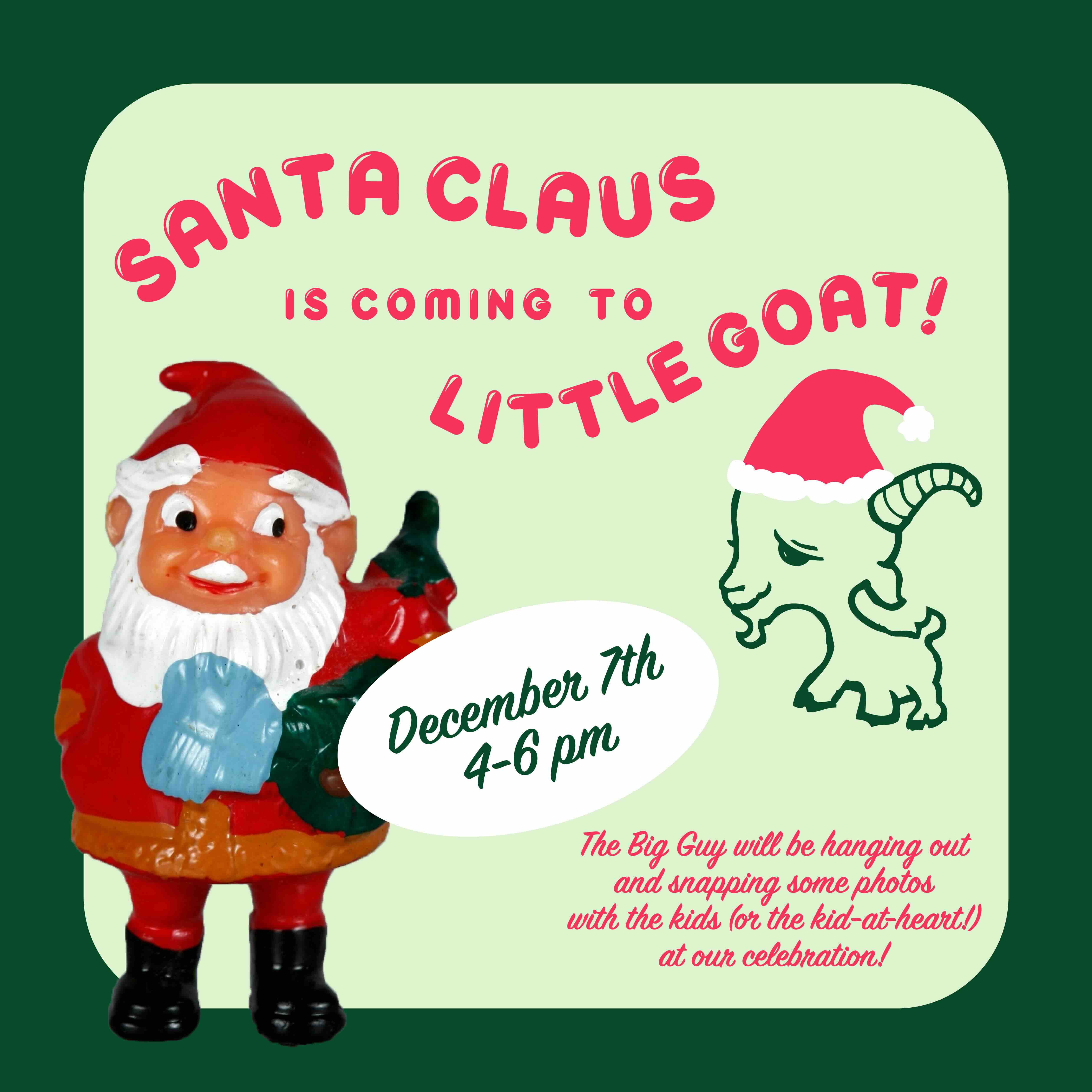 Little Goat Diner: Santa on Southport