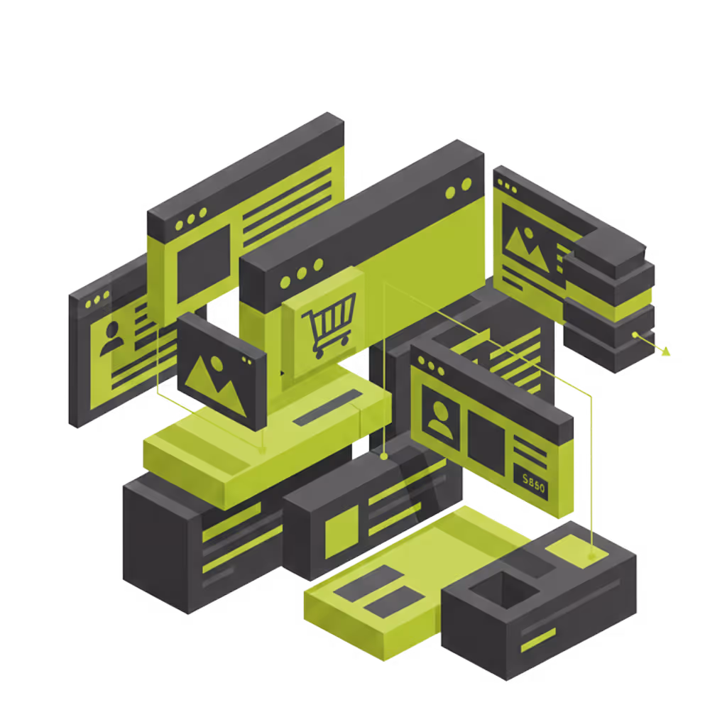 E-commerce & CMS
Sell online and manage content with ease.