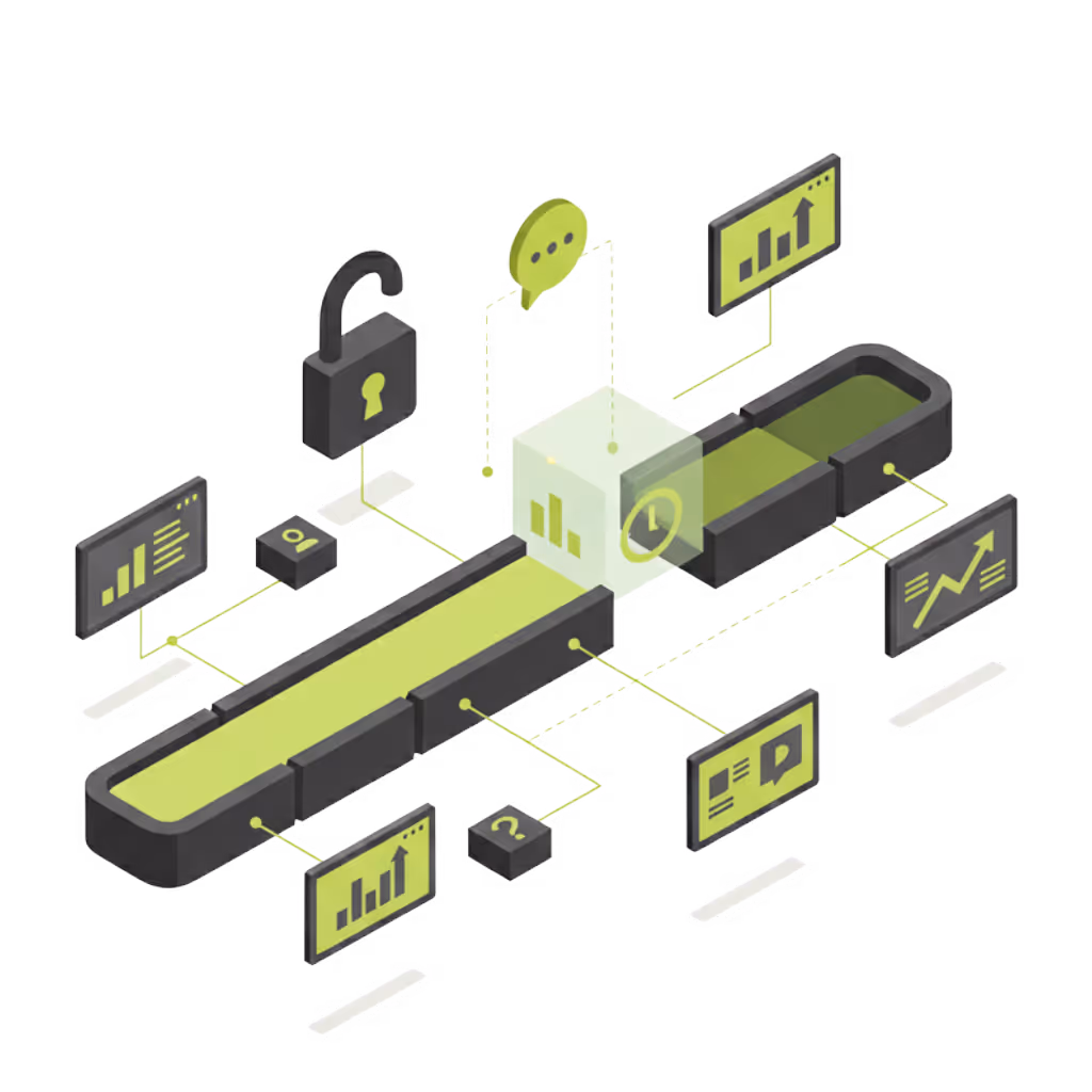 Development
Transparent delivery with regular updates. You're always in the loop.
