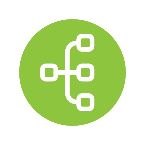 Smart data router workflow node icon 4