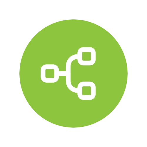 Smart data router workflow node icon 2