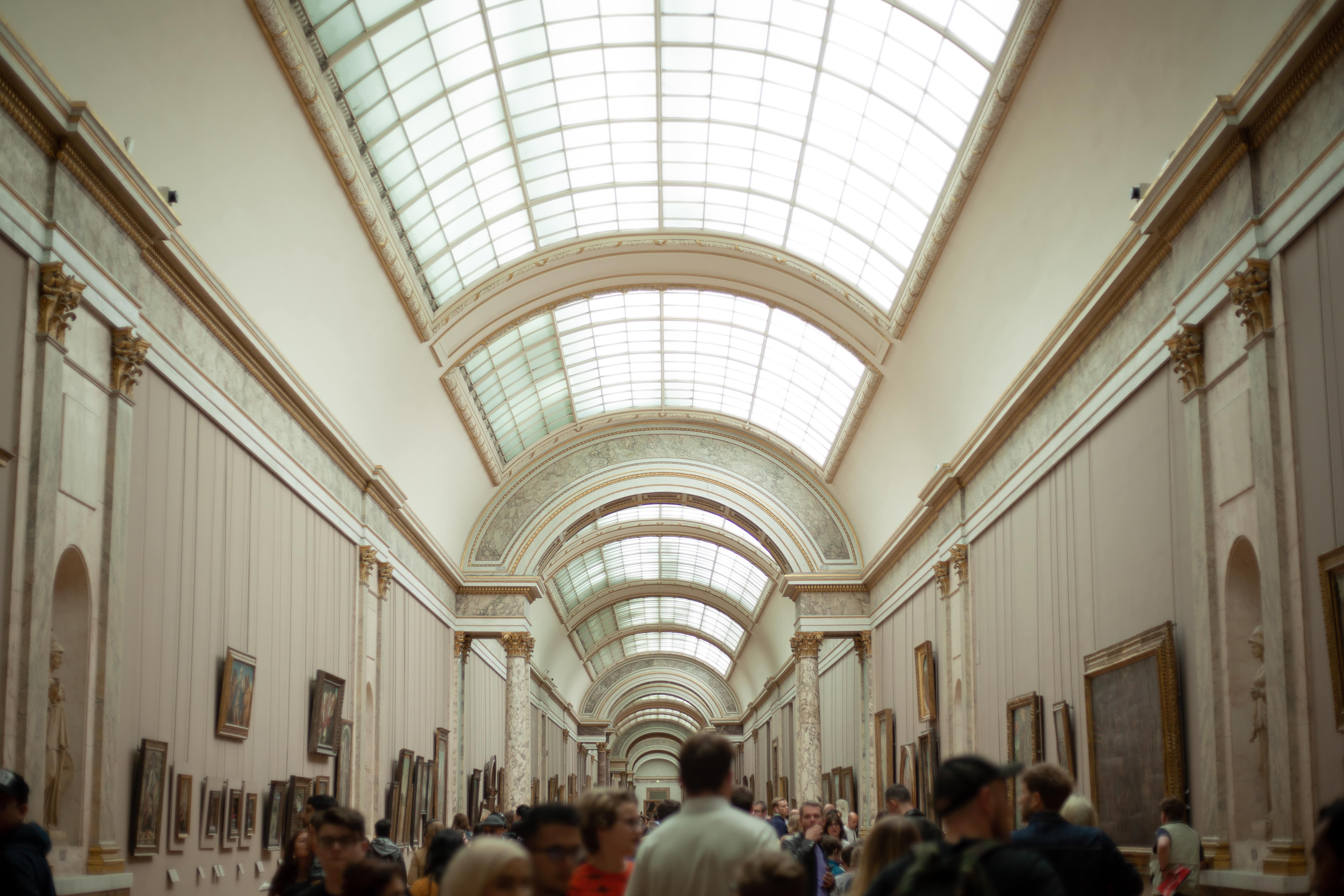 The Louvre in Paris 2019