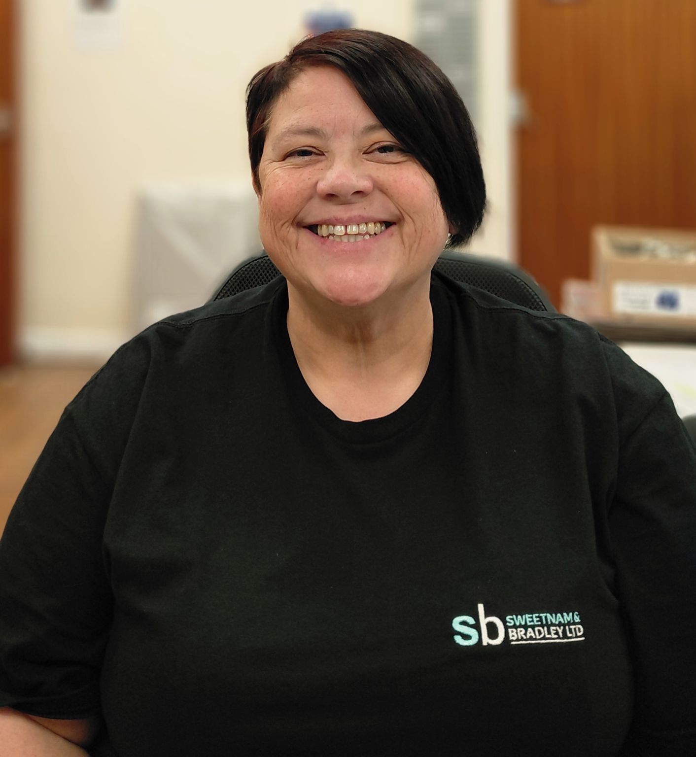 Sweernam & Bradley employees with the ISO 14001 certificate