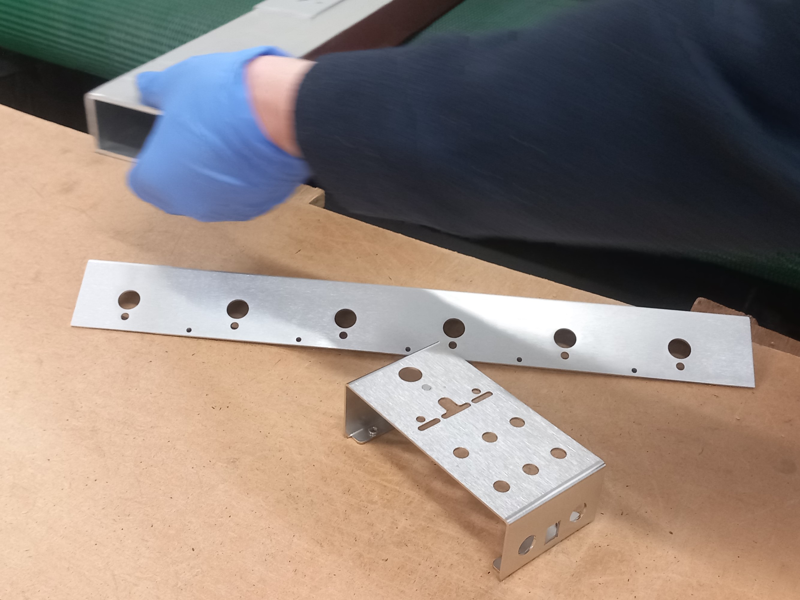 Linegraining from Sweetnam & Bradley Sheet Metalwork Specialist