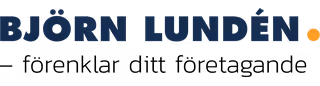 bl, björn lundén logo