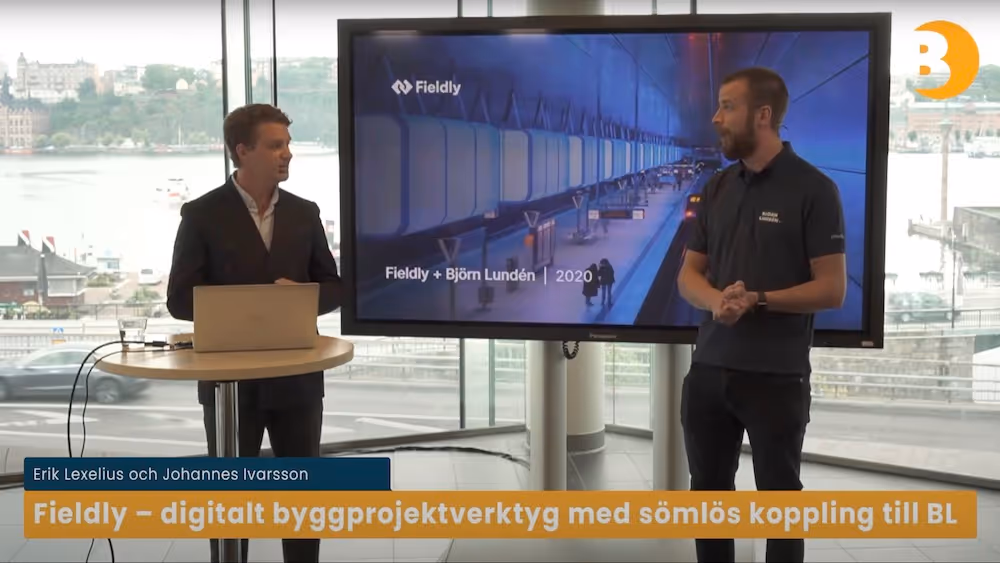 webinar med björn lundén och Fieldly