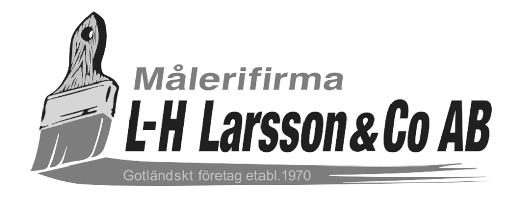 Målerifirma L-H Larsson logo