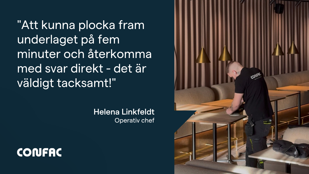 Så digitaliserade Confac arbetsorder, planering och dokumentation med Fieldly