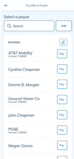 LendingClub mobile screen