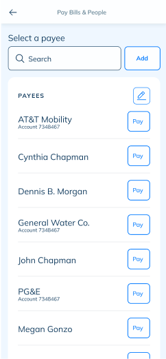 LendingClub mobile screen