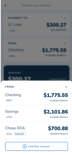 LendingClub mobile screen