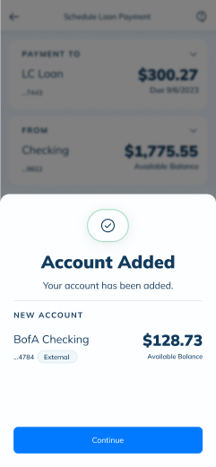 LendingClub mobile screen