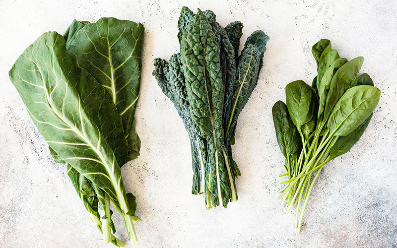 Most of the vitamins and minerals found in green juice are from the many veggies you are drinking.