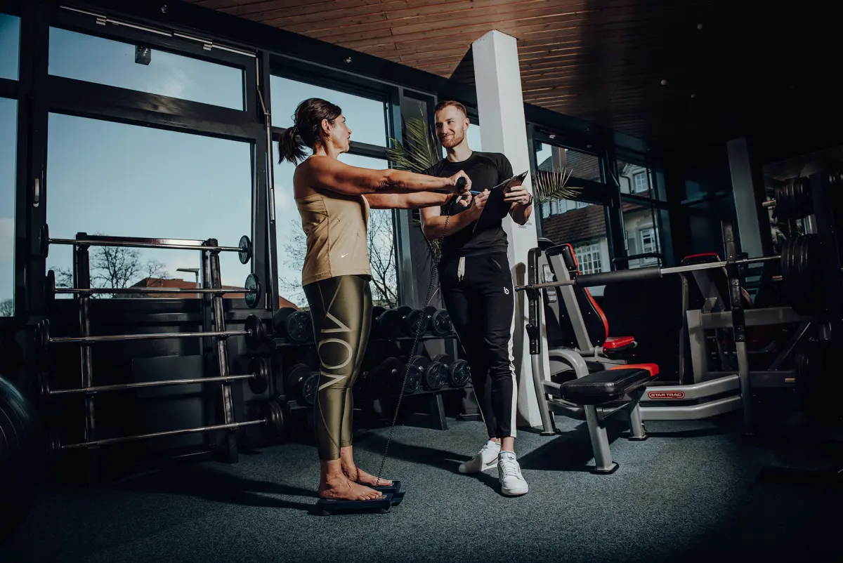 Fettmessung mit Nils Pitsch im Slin's Fitness Bonndorf