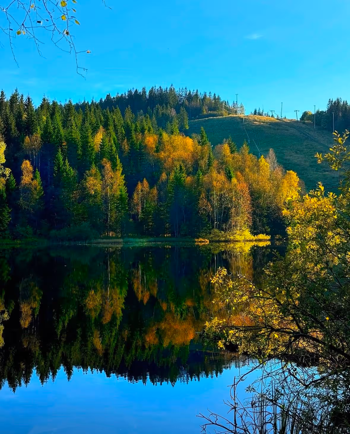Tryvann lake