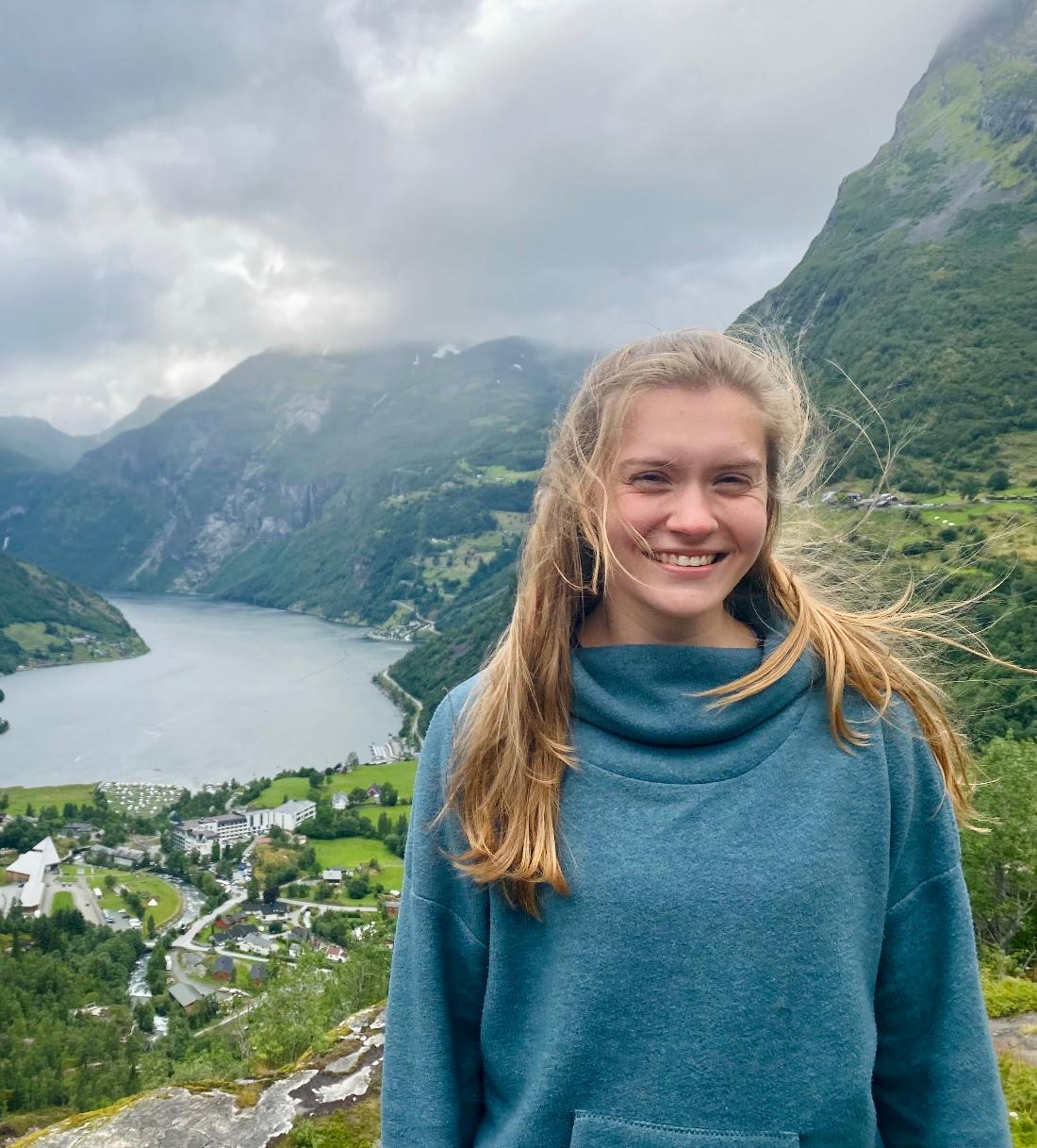 Portrait of our Tour Guide Marta.