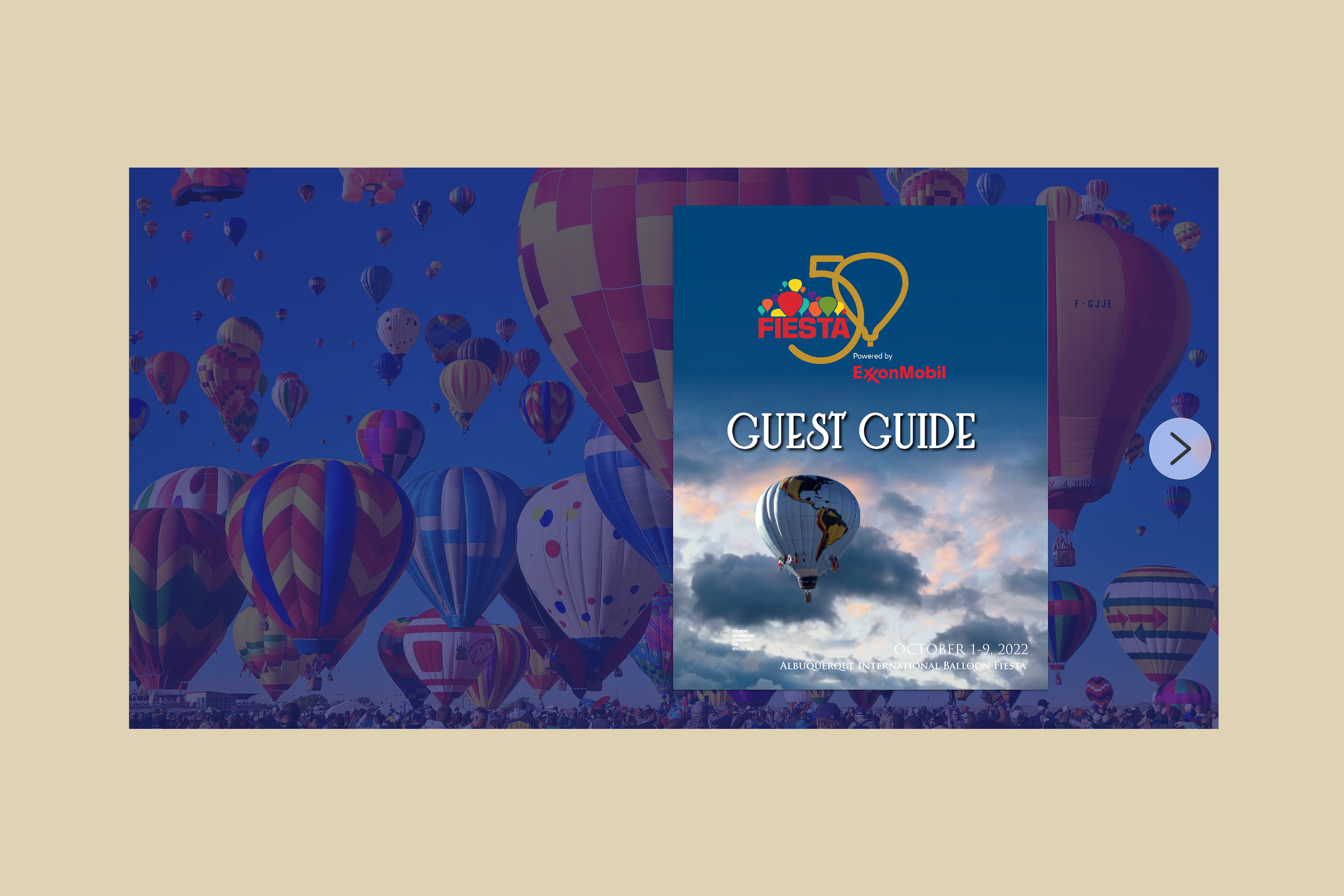 Media Events: Interactive Guest Guide Flipbook