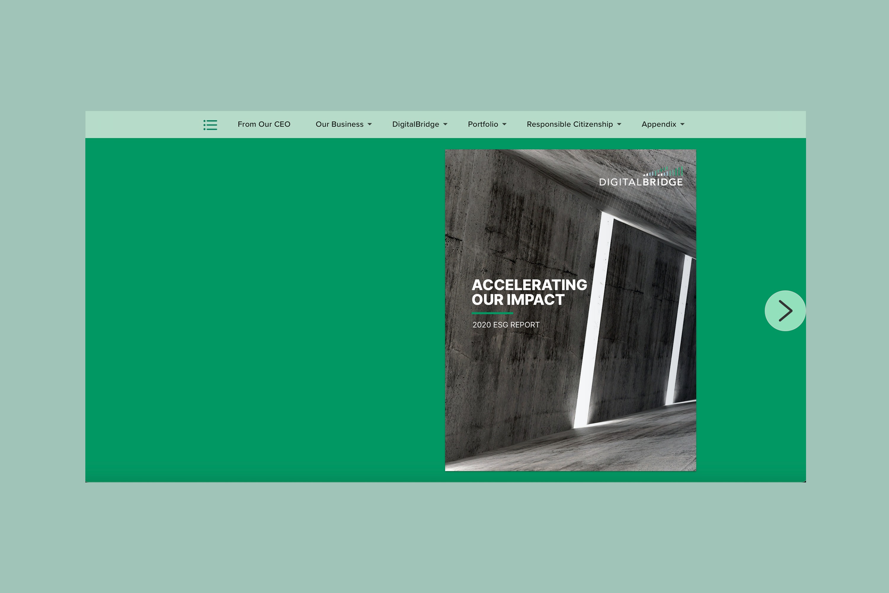 DigitalBridge: Interactive Tech ESG Flipbook