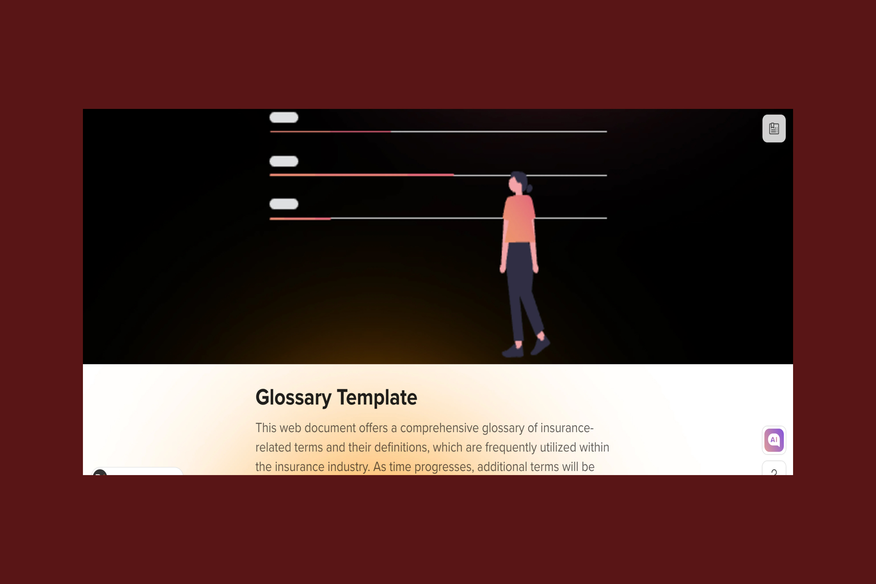 Insurance HR: Interactive Terms Glossary