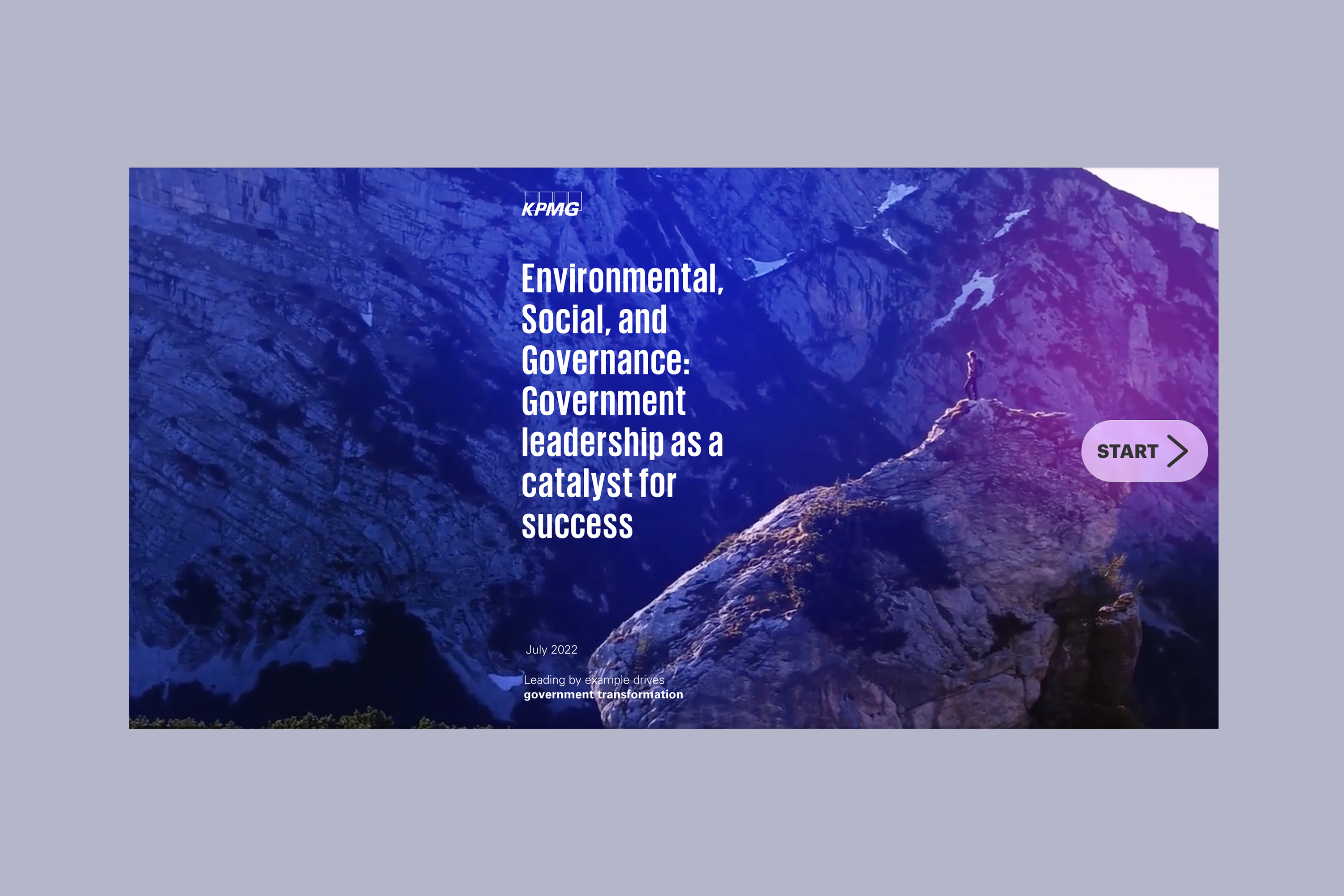 KPMG: Interactive ESG Leadership