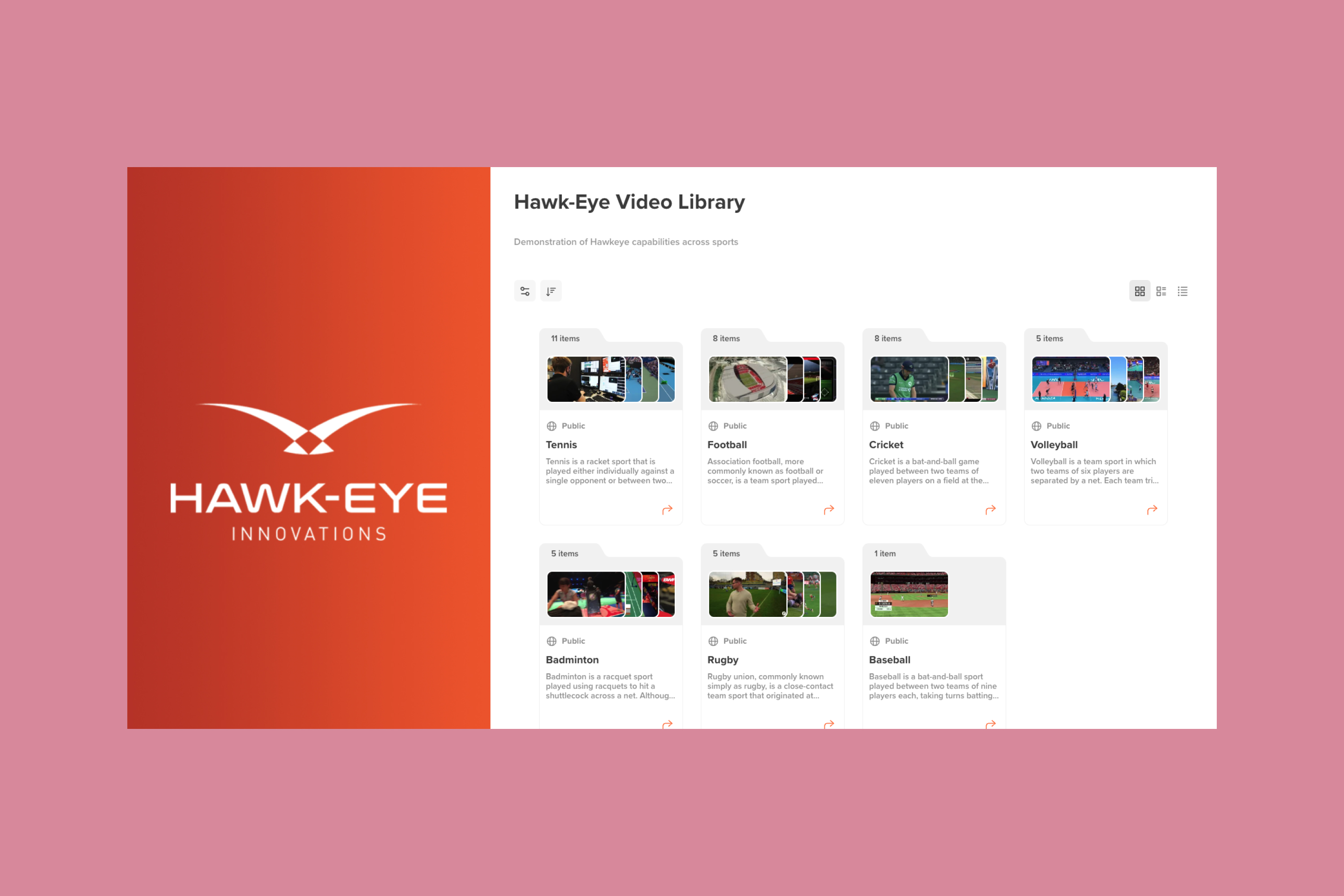 Hawk?Eye: Interactive Video Hub