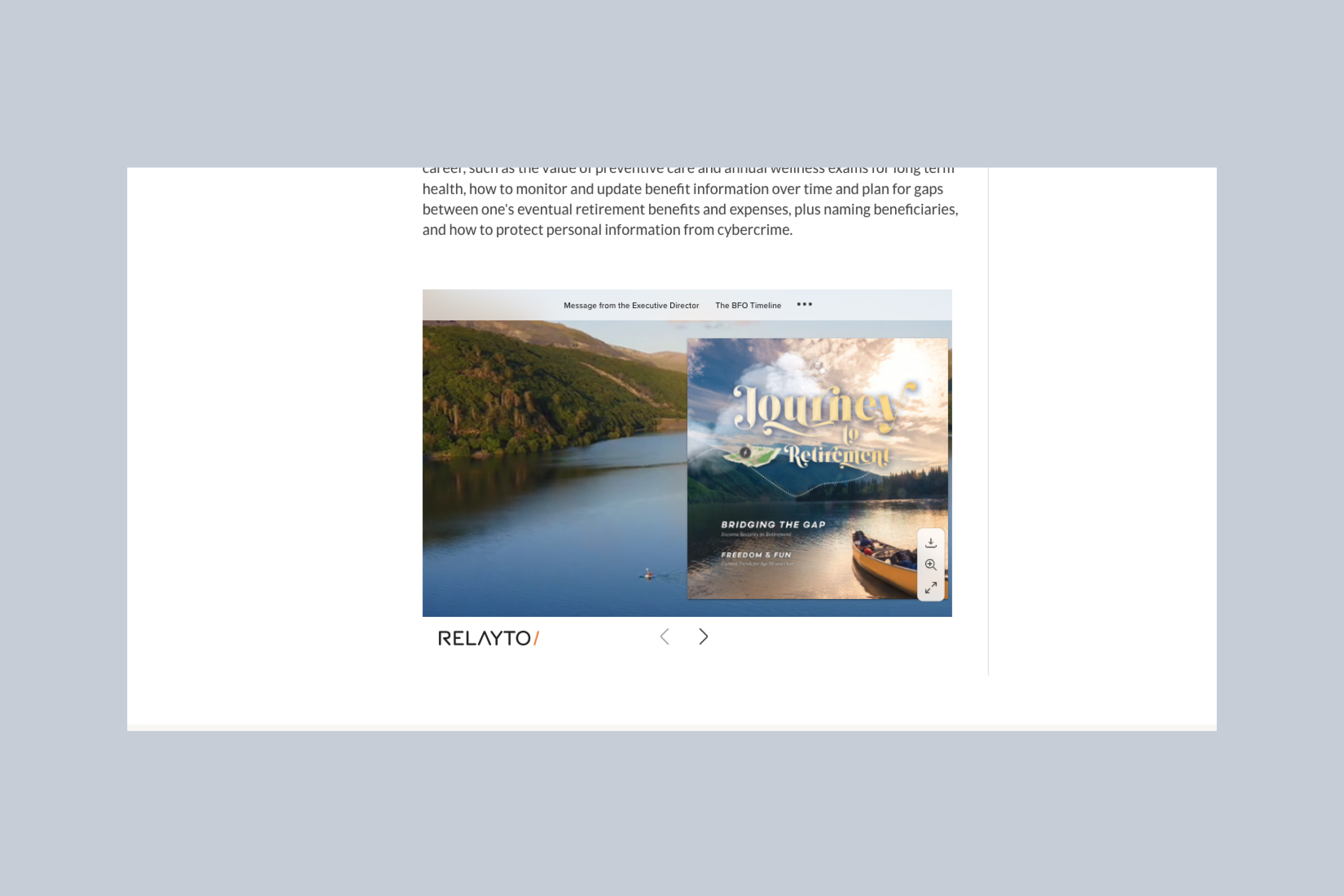 Insurance Marketing: Interactive Retirement Content