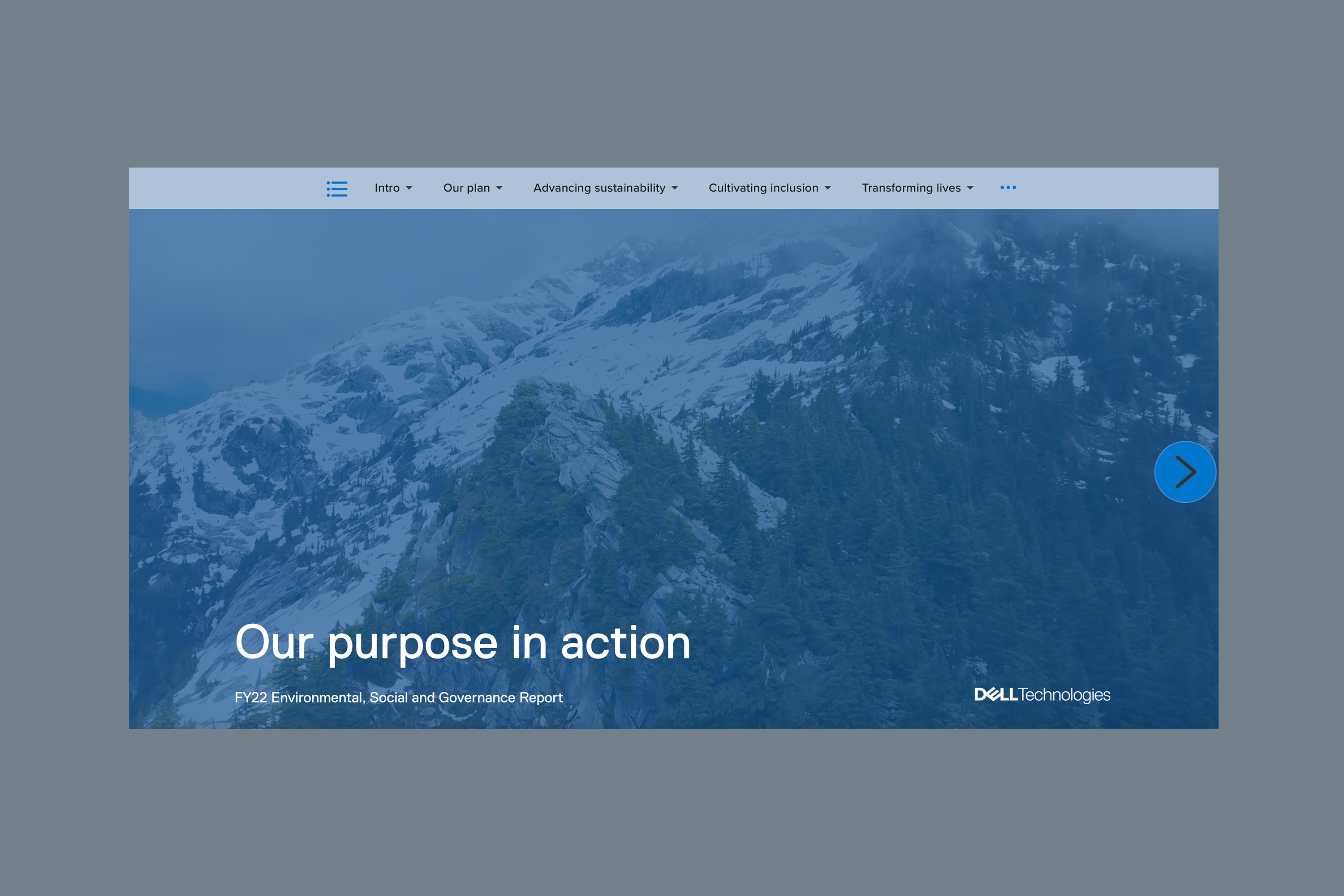 Dell: Interactive Tech ESG Presentation