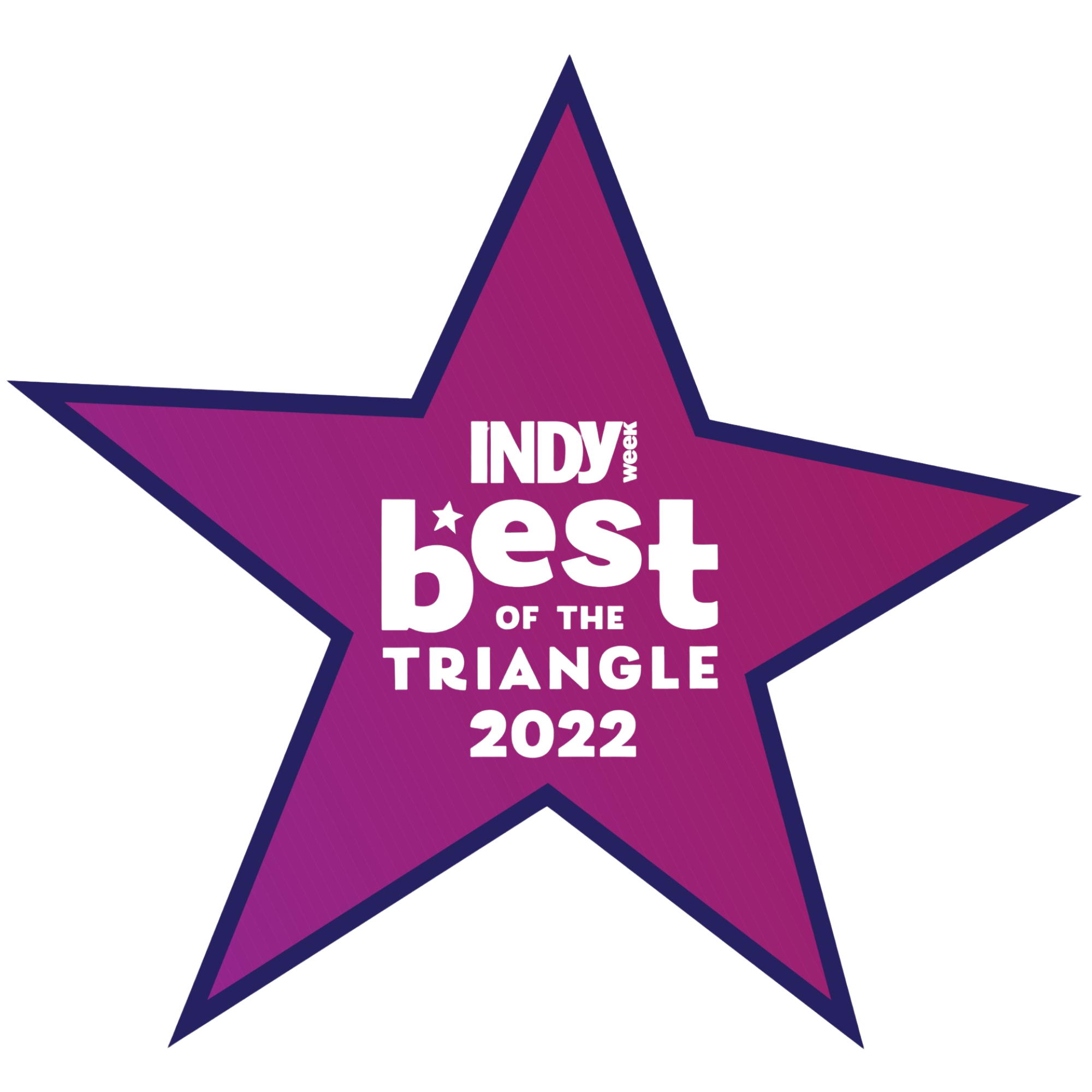 Voted Indy Week Best of The Triangle 2018