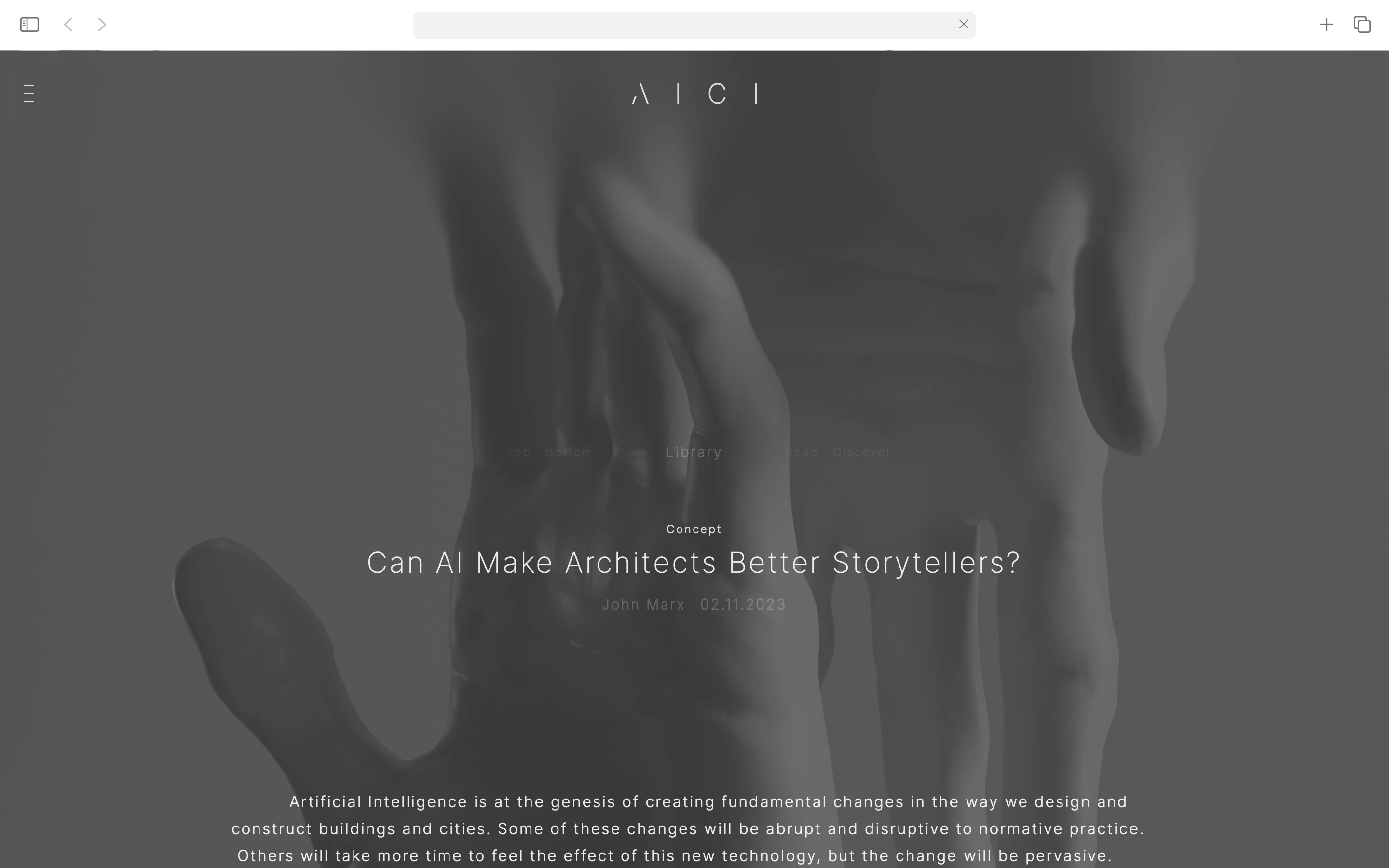 Branding & Website Development — Visual identity, creative and art direction, editorial, portfolio, social media strategy and website (design & programming) for the tech company, AICI, based in France (Paris) and Germany (Cologne and Munich). 'We use AI to streamline the process of making and designing architecture' www.aici.tech
— designed by Laura Jouan, 2023-2025