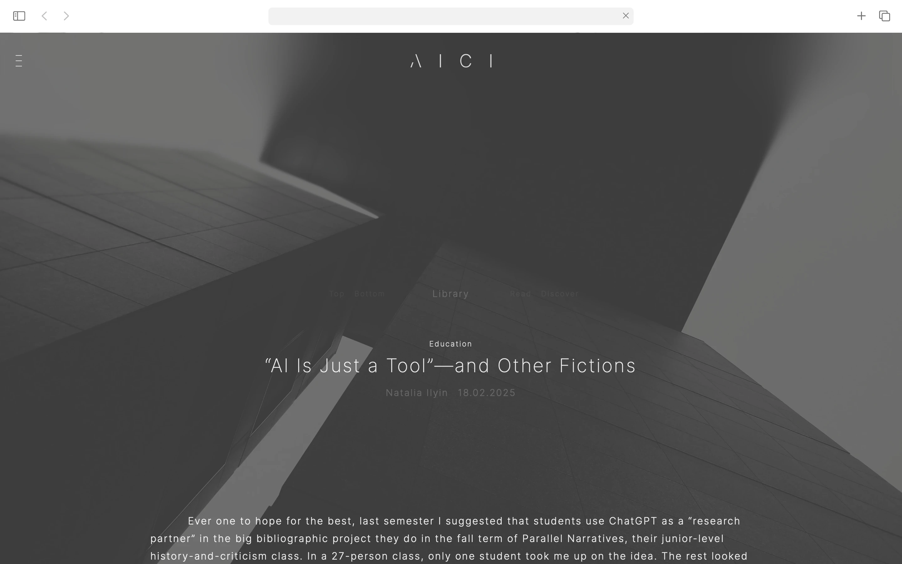 Branding & Website Development — Visual identity, creative and art direction, editorial, portfolio, social media strategy and website (design & programming) for the tech company, AICI, based in France (Paris) and Germany (Cologne and Munich). 'We use AI to streamline the process of making and designing architecture' www.aici.tech
— designed by Laura Jouan, 2023-2025