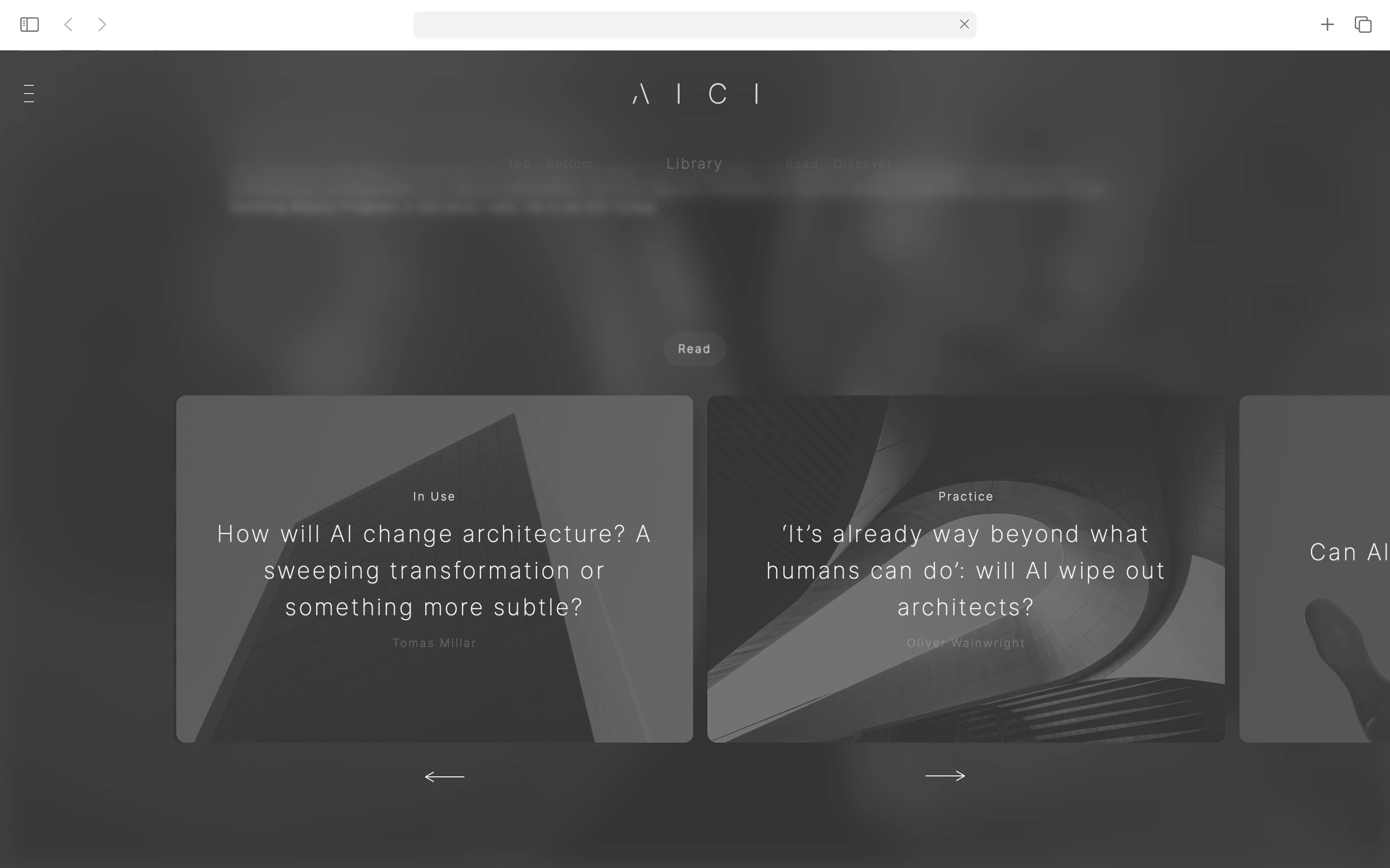 Branding & Website Development — Visual identity, creative and art direction, editorial, portfolio, social media strategy and website (design & programming) for the tech company, AICI, based in France (Paris) and Germany (Cologne and Munich). 'We use AI to streamline the process of making and designing architecture' www.aici.tech
— designed by Laura Jouan, 2023-2025