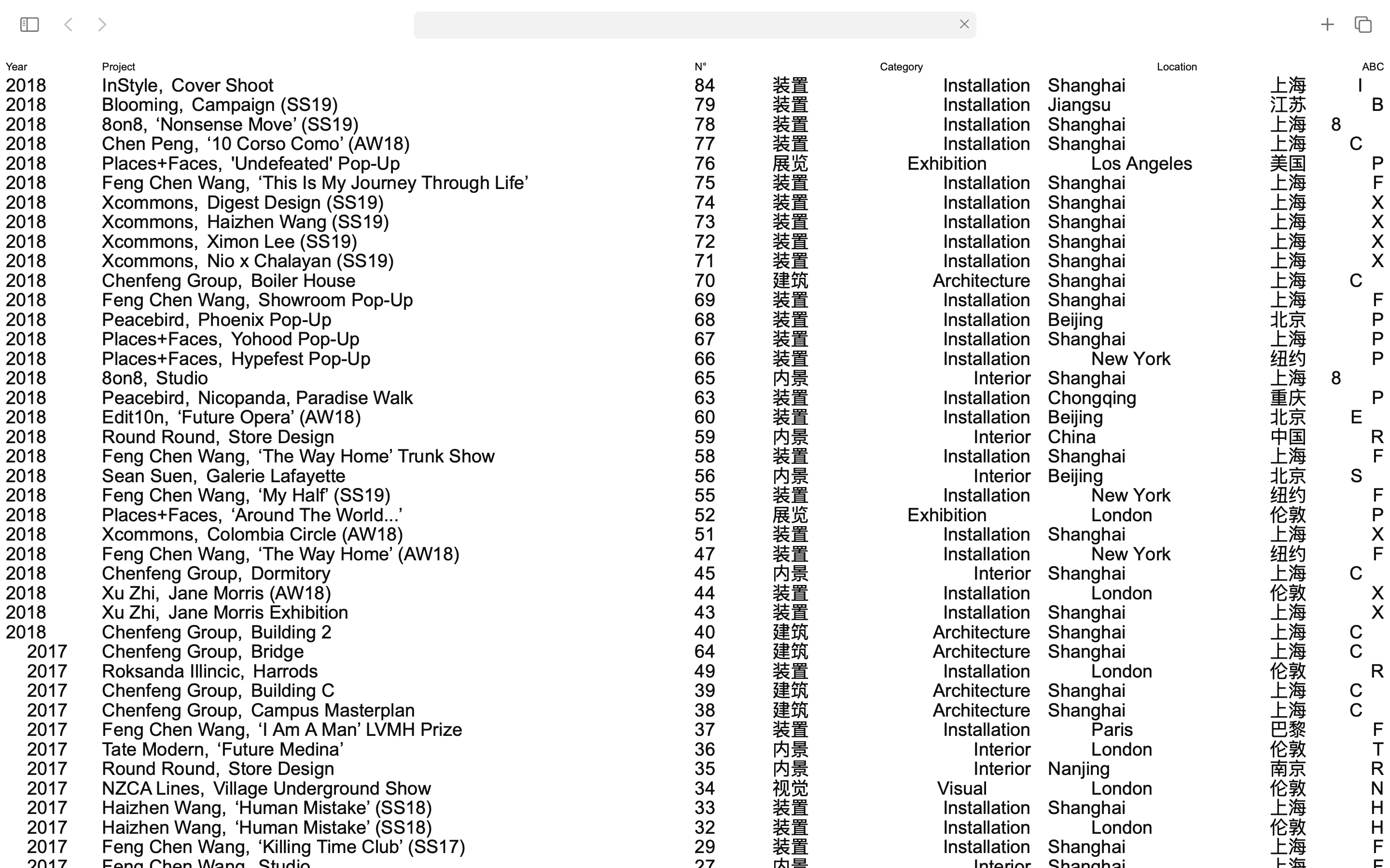 Laura Jouan, portfolio: Joseph dejardin, architecture & design studio, 2020. Branding & website (design/development)