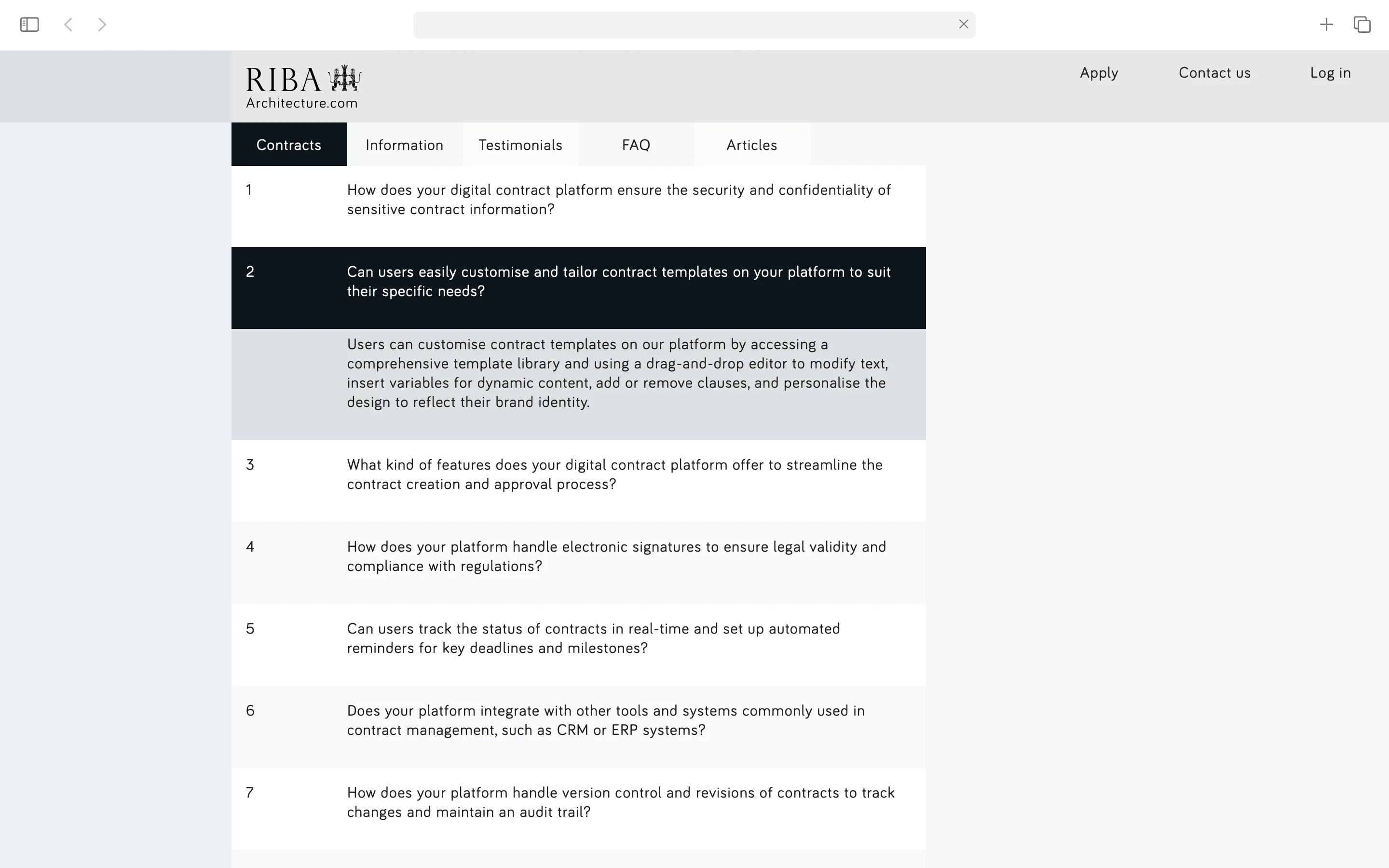 Laura Jouan, portfolio: RIBA Contracts, architecture & generative system, 2023. Branding & website (design/development)