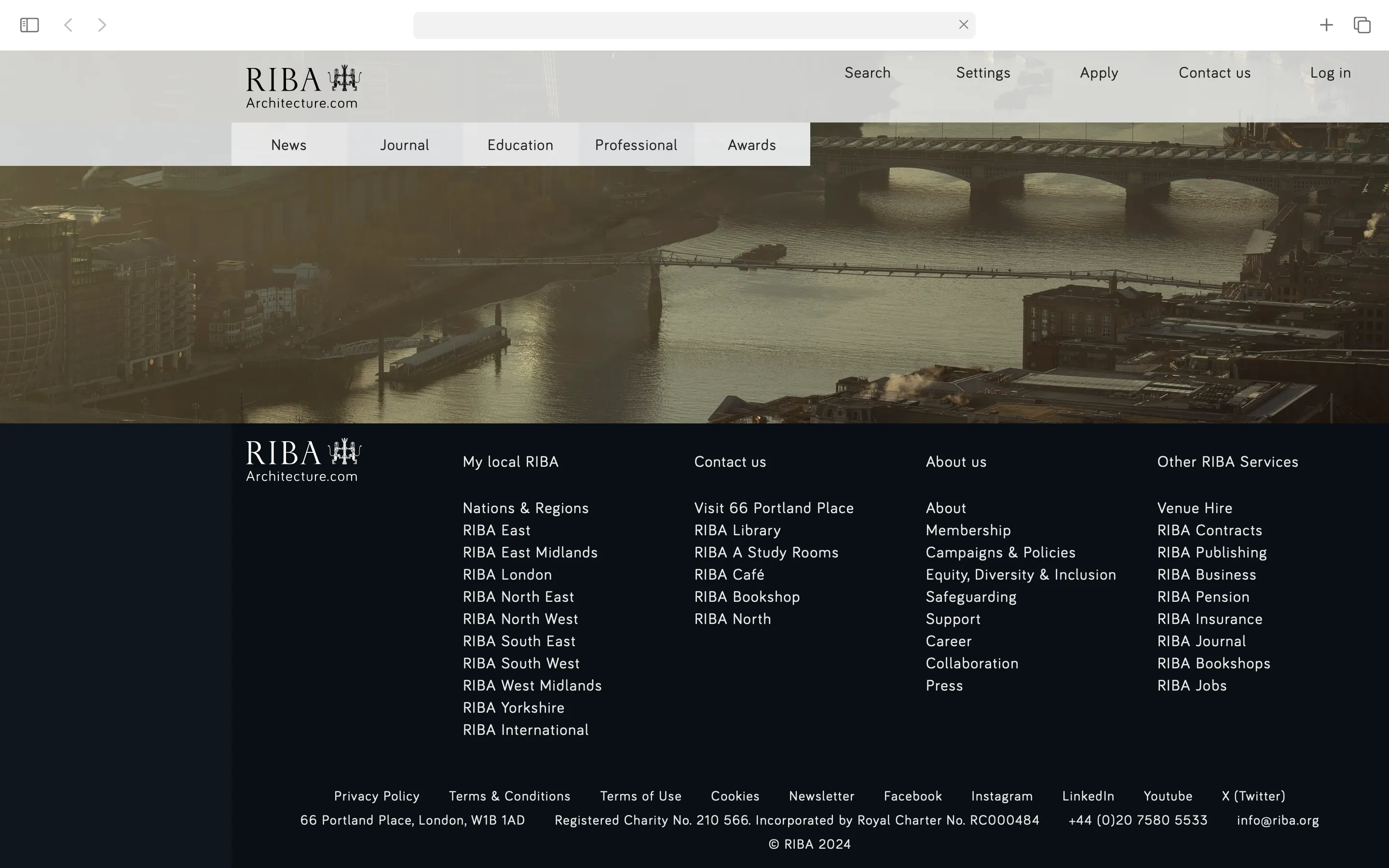 Laura Jouan, portfolio: RIBA Contracts, architecture & generative system, 2023. Branding & website (design/development)