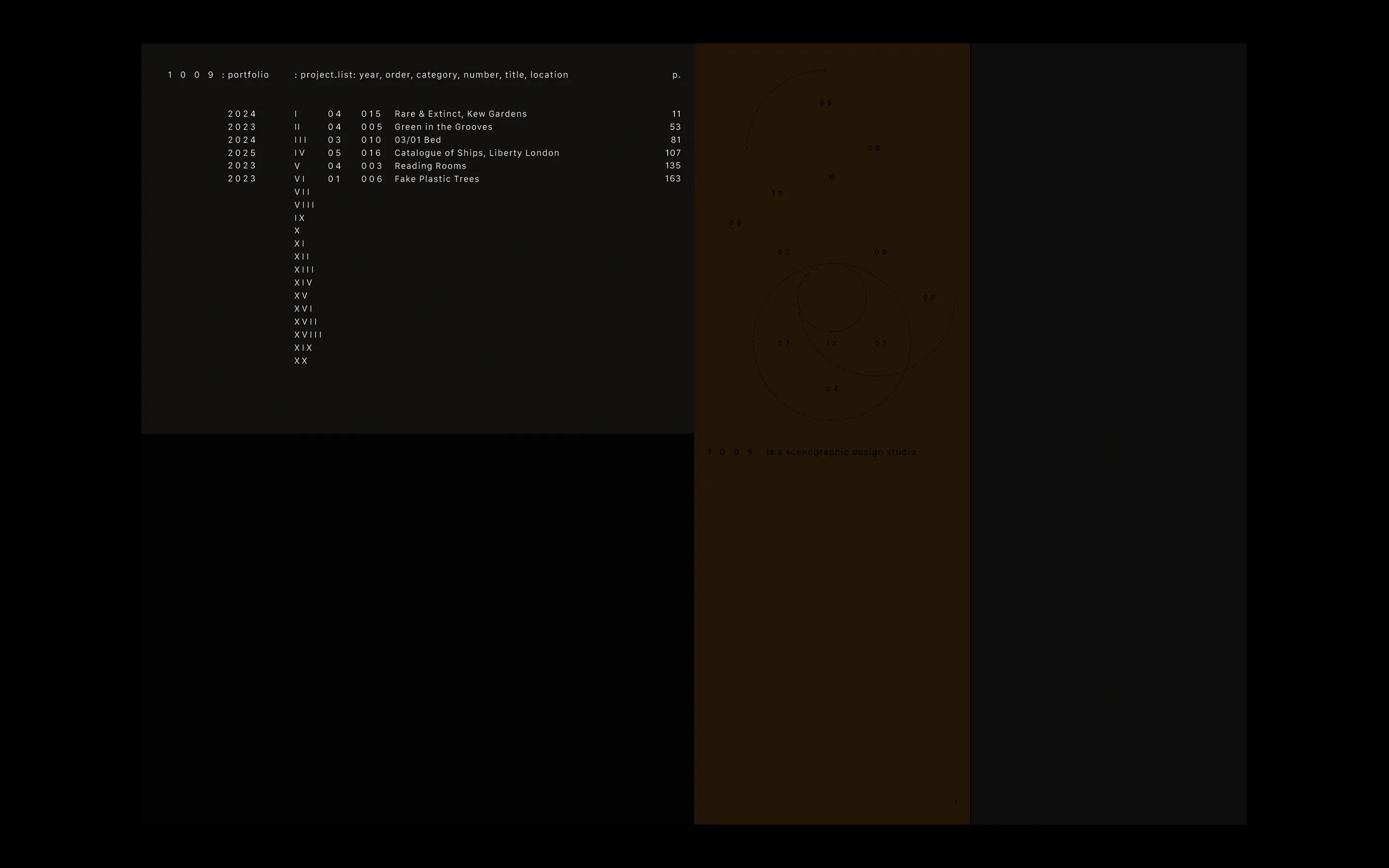 Branding & Website Development — Visual identity, art direction, editorial, portfolio, social and website (design & programming) for the architecture & design studio, 1009, based in London. www.10-09.com
— designed by Laura Jouan, 2024
