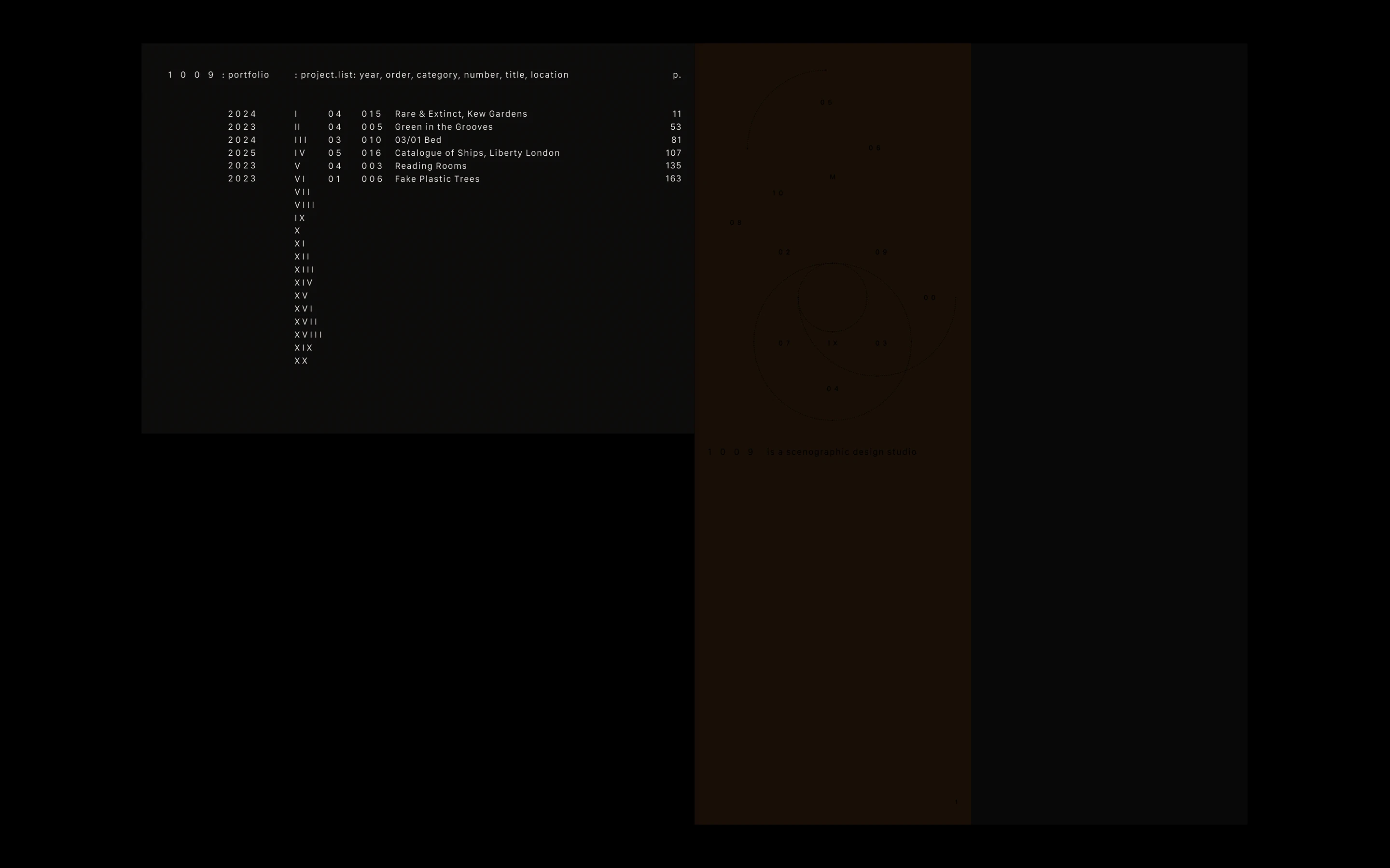 Branding & Website Development — Visual identity, art direction, editorial, portfolio, social and website (design & programming) for the architecture & design studio, 1009, based in London. www.10-09.com
— designed by Laura Jouan, 2024