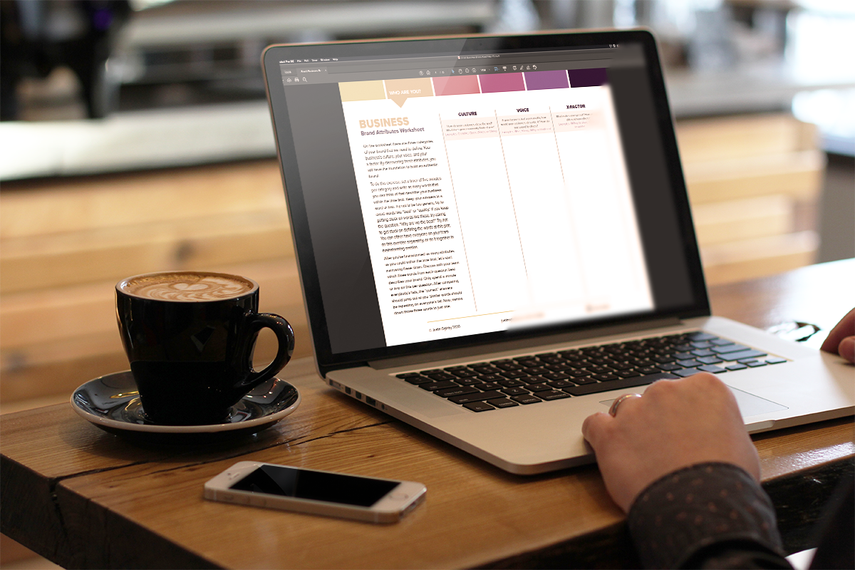 Photo of how to position your business guide on Laptop