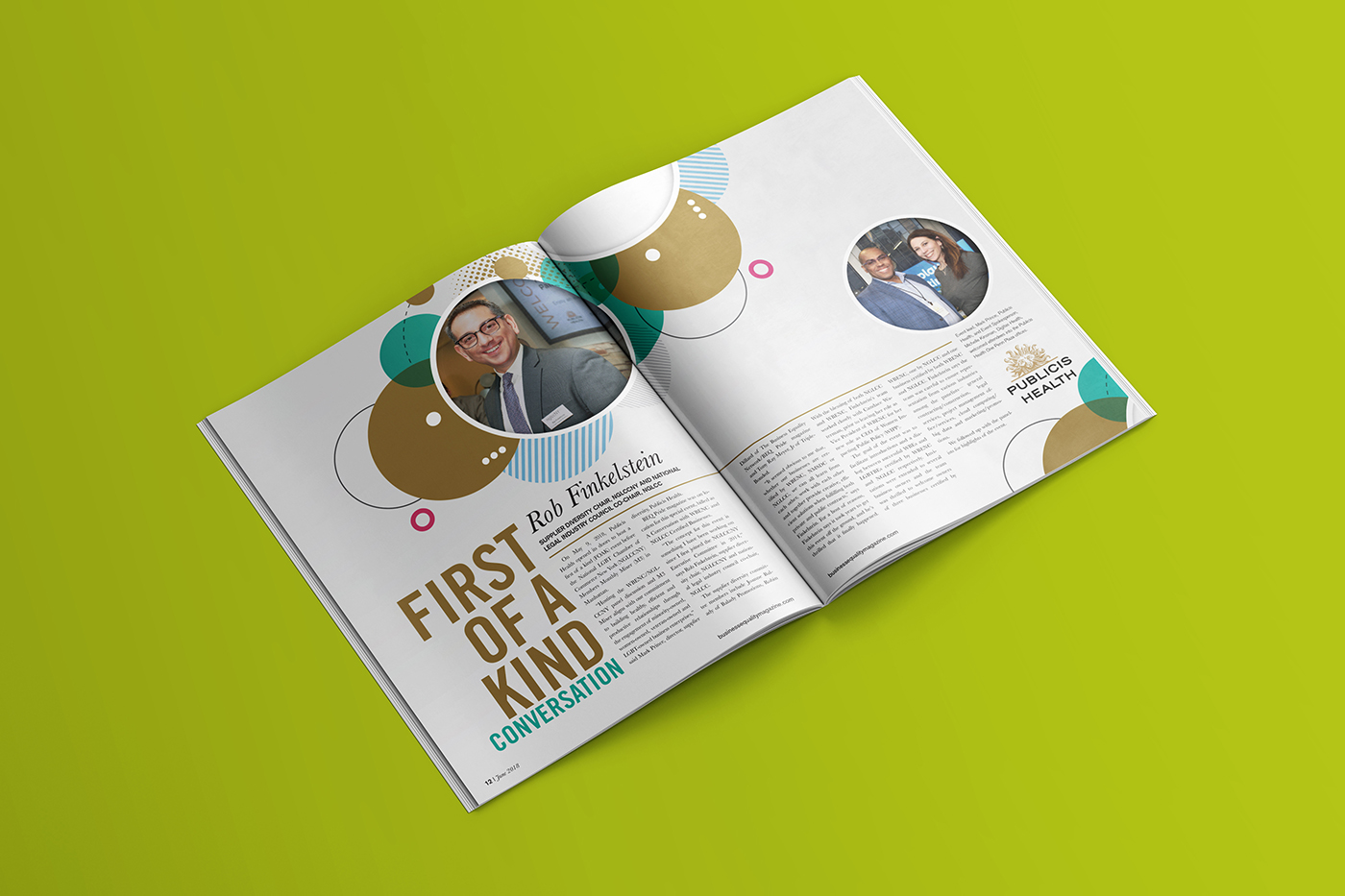 BEQ Pride Magazine Design 