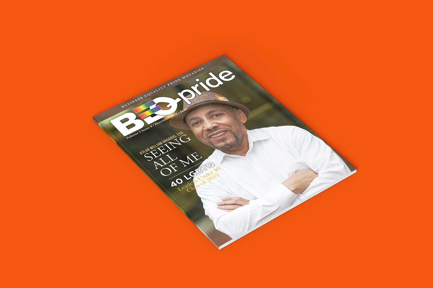 BEQ Pride Magazine Design 