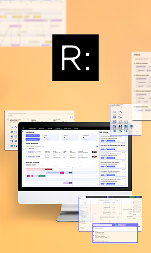 Frontend webapp software figma prototype for wet lab automation by Radix created by Calgary Graphic Designer Luca Li