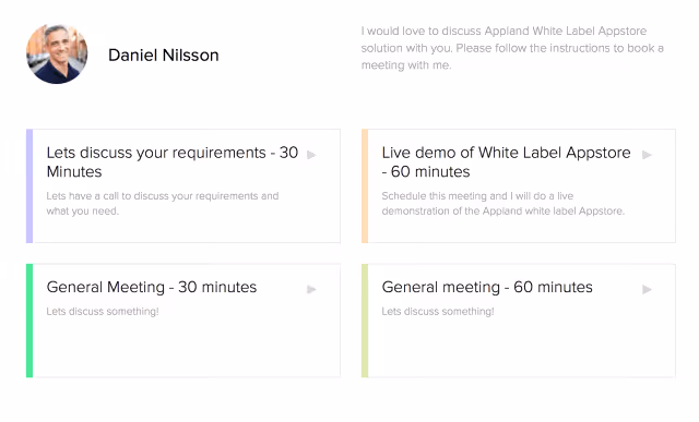 The sales tools Daniel Nilsson from Sweden use - Calendly