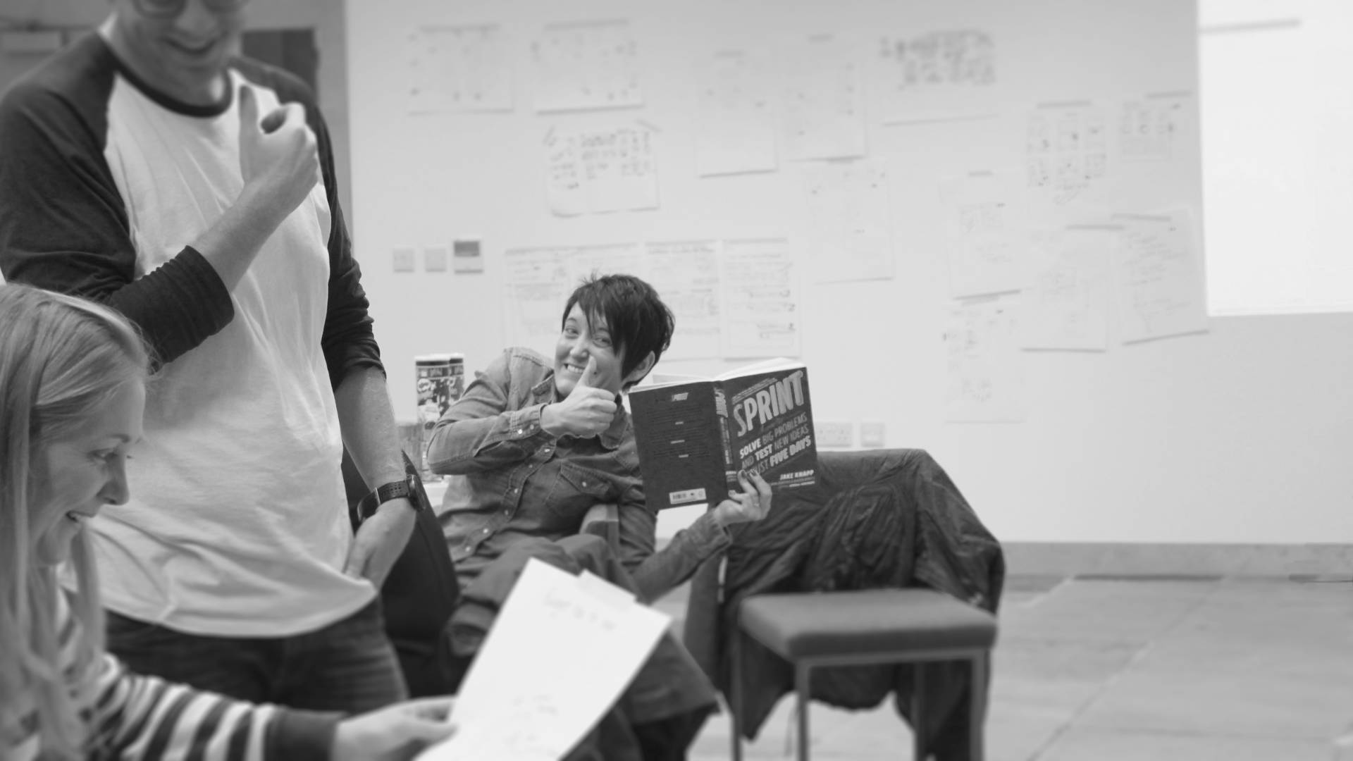 Design Sprint referring to the book