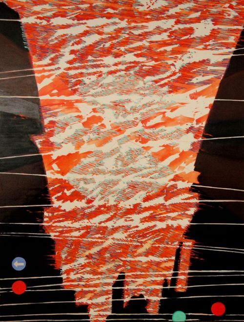 Urban Landscape, Tel Aviv, No. 25, from the series Twilight, 2010, oil on canvas, 180x135 cm