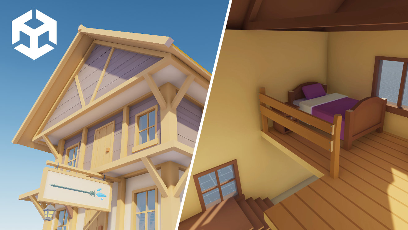 Low Poly Modular Medieval Buildings Pack - Release Date Announcement Trailer