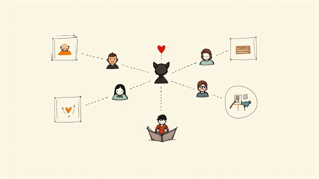 A character from Hollow Knight standing in a dark, atmospheric environment, holding a nail-like weapon