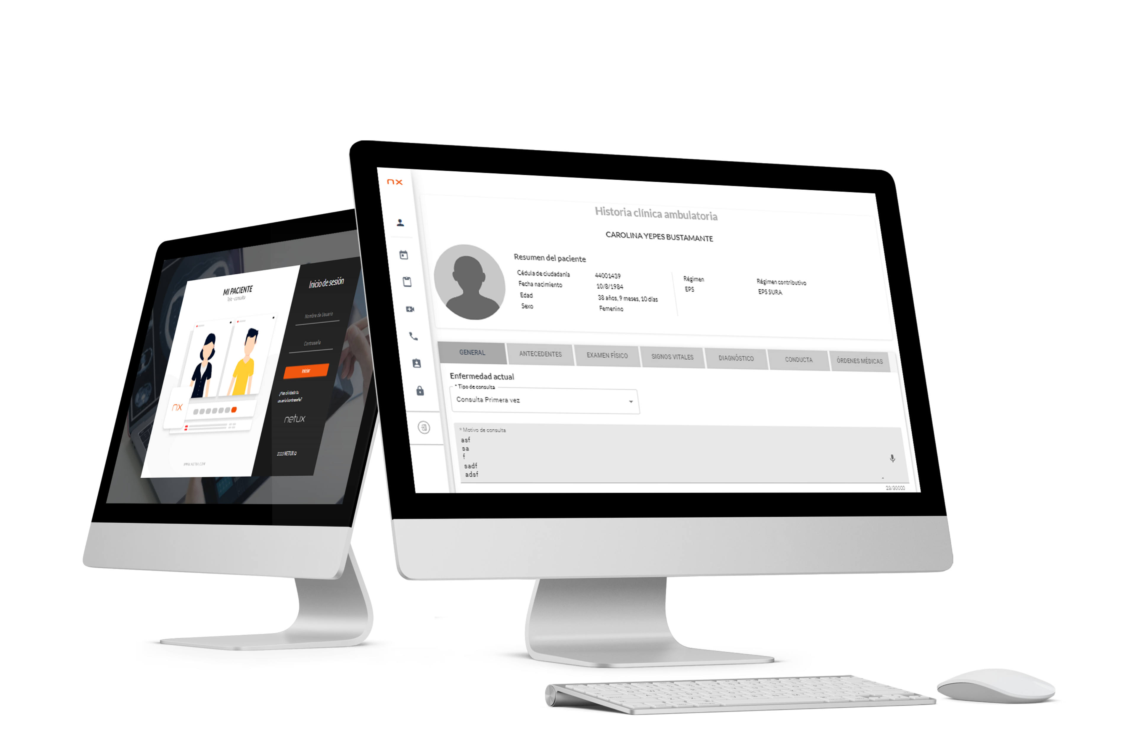 plataforma web para un hospital
