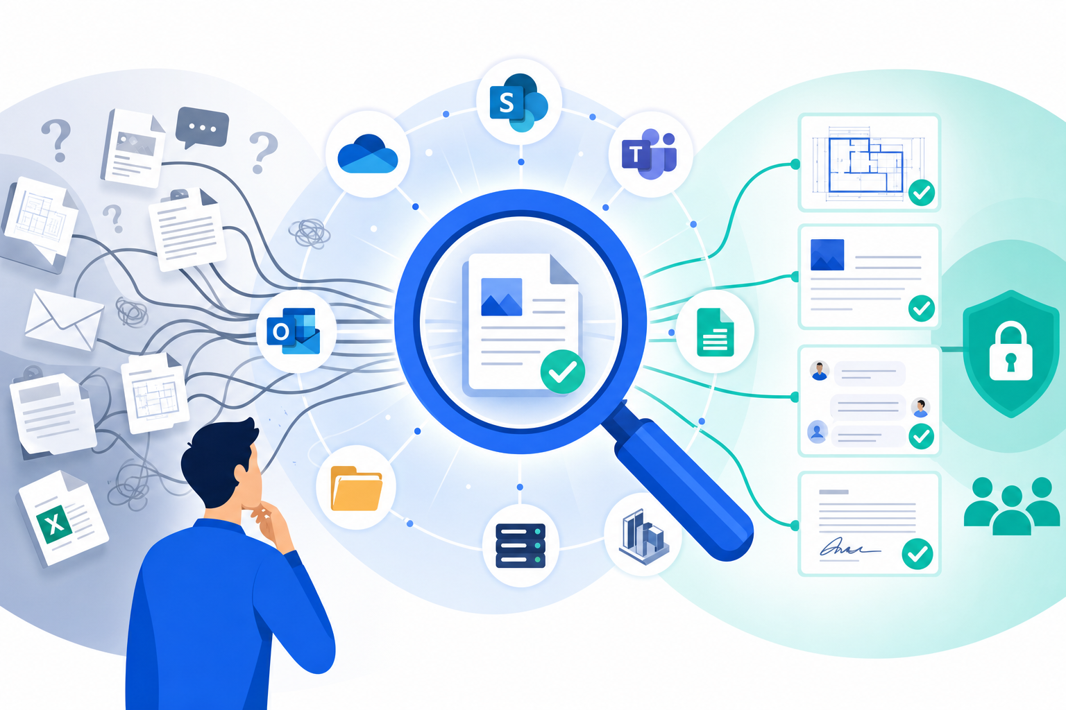 Recherche interne IA : retrouver vos documents techniques vite