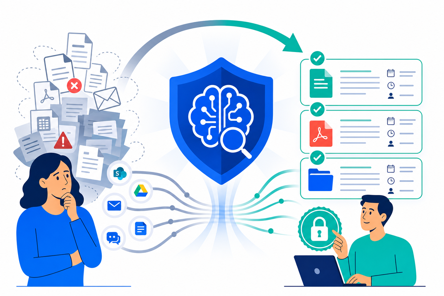 Recherche interne IA : fiabiliser l’information projet